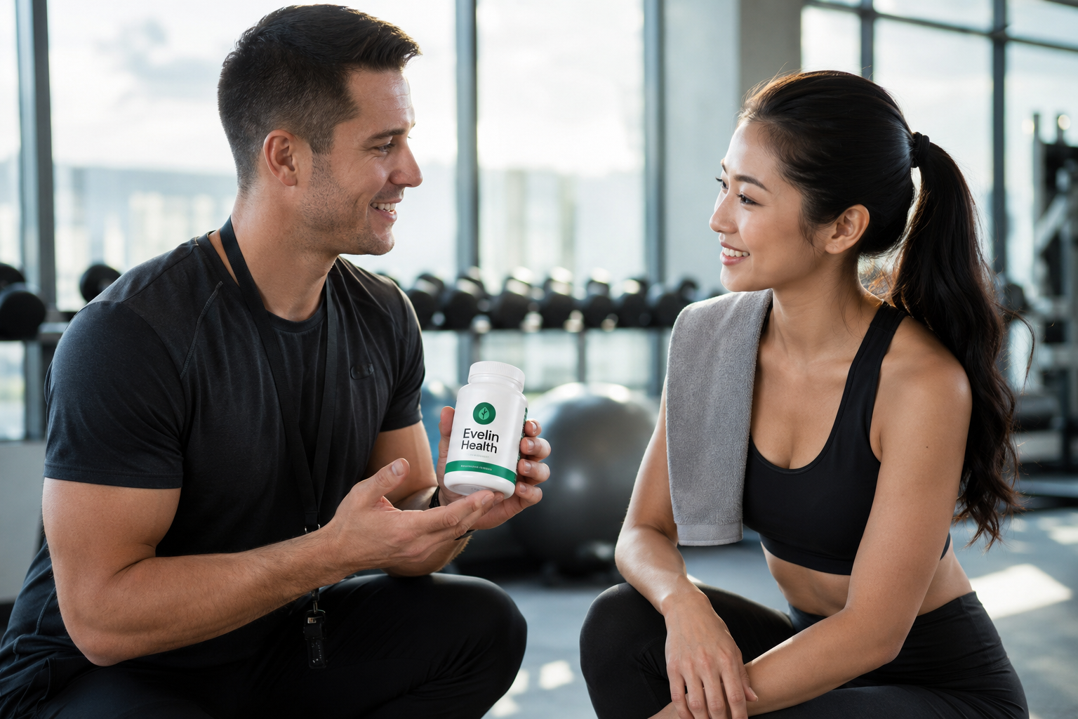Friends celebrating with Evelin Health supplements